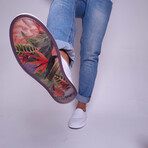 Original Canvas Band Lace-Up // White + Toucans (US Men's Size 8)