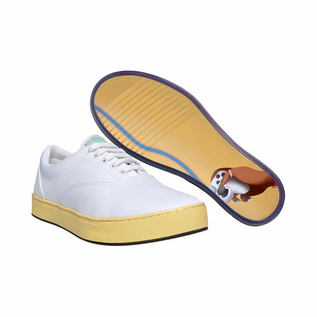 Original Canvas Band Lace-Up // White + Joy Stick (US Men's Size 8)