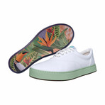 Original Canvas Band Lace-Up // White + Toucans (US Men's Size 8)
