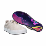 Original Knitting Lace-Up // Recycled Linen Beige + Reflections (US Men's Size 8)