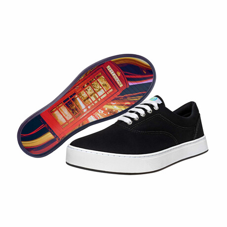 Original Canvas Lace-Up // Black + Phone Booth (US Men's Size 8)