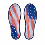 Original Canvas Lace-Up // White + America (US Men's Size 8)