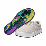 Original Knitting Lace-Up // Recycled Linen Beige + Reflections (US Men's Size 8)