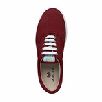 Original Knitting Lace-Up // Burgundy + Snow Boarding (US Men's Size 8)