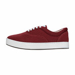Original Knitting Lace-Up // Burgundy + Snow Boarding (US Men's Size 8)