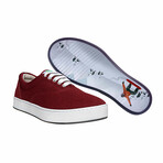 Original Knitting Lace-Up // Burgundy + Snow Boarding (US Men's Size 8)