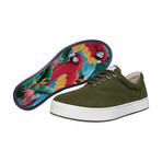 Original Wool Lace-Up // Olive Green + Macaws (US Men's Size 8)