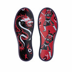 Original Knitting Lace-Up // Navy Mesh + Samurai (US Men's Size 8)