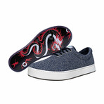 Original Knitting Lace-Up // Navy Mesh + Samurai (US Men's Size 8)
