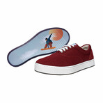 Original Knitting Lace-Up // Burgundy + Snow Boarding (US Men's Size 8)