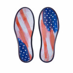 Original Knitting Lace-Up // Navy Mesh + America (US Men's Size 8)