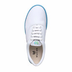 Original Canvas Band Lace-Up // White + Zeus (US Men's Size 8)