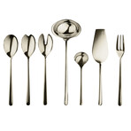 Linea Serving Set // 7 Piece Set (Ice)