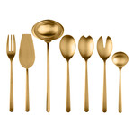 Linea Serving Set // 7 Piece Set (Ice)