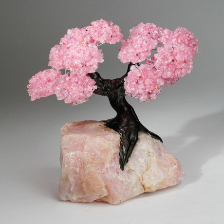 Rose Quartz Gemstone Tree on Rose Quartz II // The Eternal Love Tree // 5.7 lb