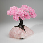 Rose Quartz Gemstone Tree on Rose Quartz Matrix I // The Eternal Love Tree // 6.8 lb
