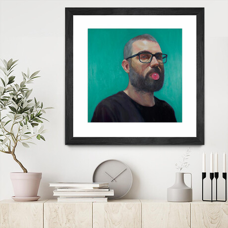 My Eyes Are Green (30"H x 30"W x 1.0"D)