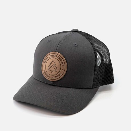 Solo Pine Badge Hat // Charcoal