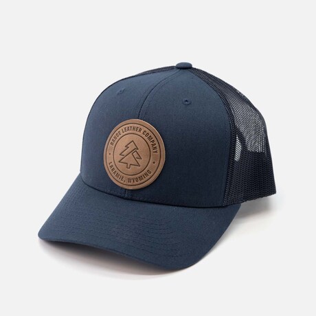 Solo Pine Badge Hat // Navy