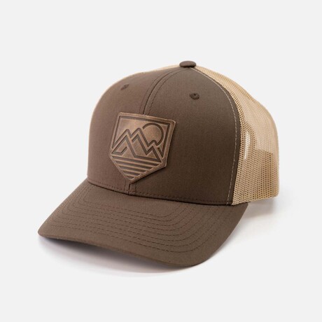 Range Sunset Hat // Brown + Khaki