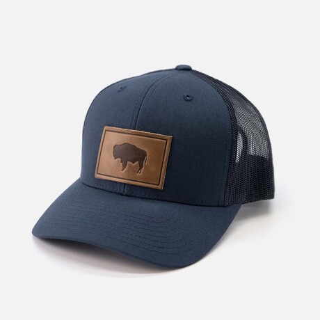 Buffalo Hat // Navy