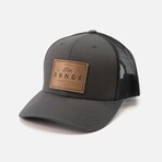 Range Leather Hat // Charcoal