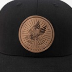 Americana Eagle Hat // Charcoal