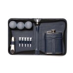 Hole in One Golf and Flask Kit (Black)
