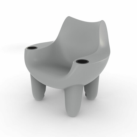 Splash Mibster Chair // Medium Gray (Single)