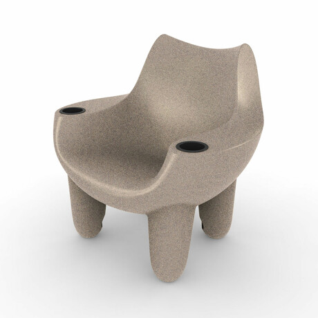 Splash Mibster Chair // Cobblestone (Single)