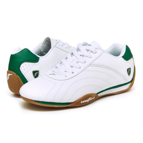 Ori-S Racing Sneakers // White + Green + Gum (US: 11)