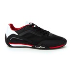Overdrive Racing Sneakers // Black + Red + White (US: 11)