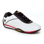 Ori-S Racing Sneakers // White + Black + Red (US: 10.5)