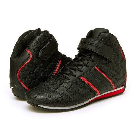 Clutch Racing Sneakers // Black + Red (US: 9)