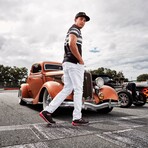Shift Racing Sneakers // Black + Red (US: 10.5)
