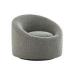 Swivel Upholstered Chair // Tuscany Collection // Gray