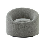 Swivel Upholstered Chair // Tuscany Collection // Gray