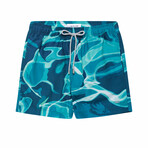 Men's 5.5" Reflections Mid Trunk // Multicolor (S)