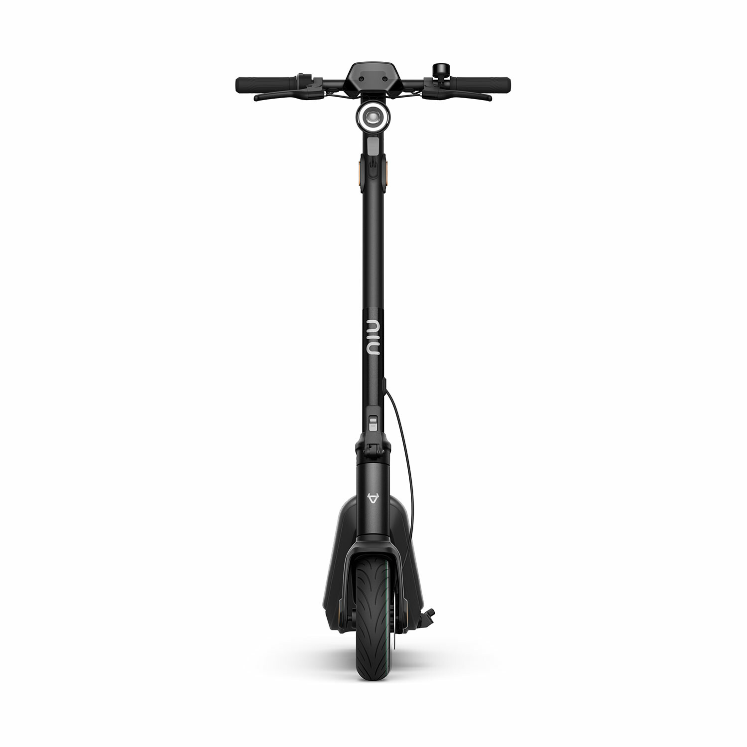 Kqi3 Pro Electric Kickscooter Black Niu Foldable Electric Scooter