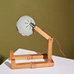 Mr. Wattson Original Table Lamp // Desert Green