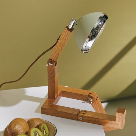 Mr. Wattson Original Table Lamp // Desert Green