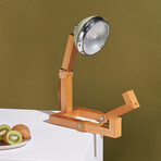 Mr. Wattson Original Table Lamp // Desert Green