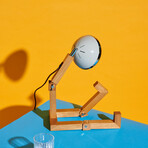 Mr. Wattson Original Table Lamp // Nardo Grey