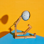 Mr. Wattson Original Table Lamp // Nardo Grey