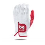 Men's Elite Golf Glove // Pack of 2 // Red Accent (Left Hand // Small)