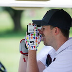 Men's Mesh Golf Glove // Pack of 2 // Argyle (Left Hand // Medium-Large)