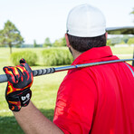 Men's Spandex Golf Glove // Pack of 2 // Firebirdy (Left Hand // Medium)
