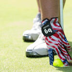 Men's Spandex Golf Glove // Pack of 2 // USA (Left Hand // Small)
