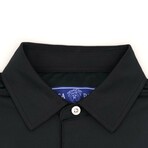 Silky Soft Polo // Black (Small)