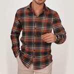Oscar Flannel Shirt // Tile Red (XL)
